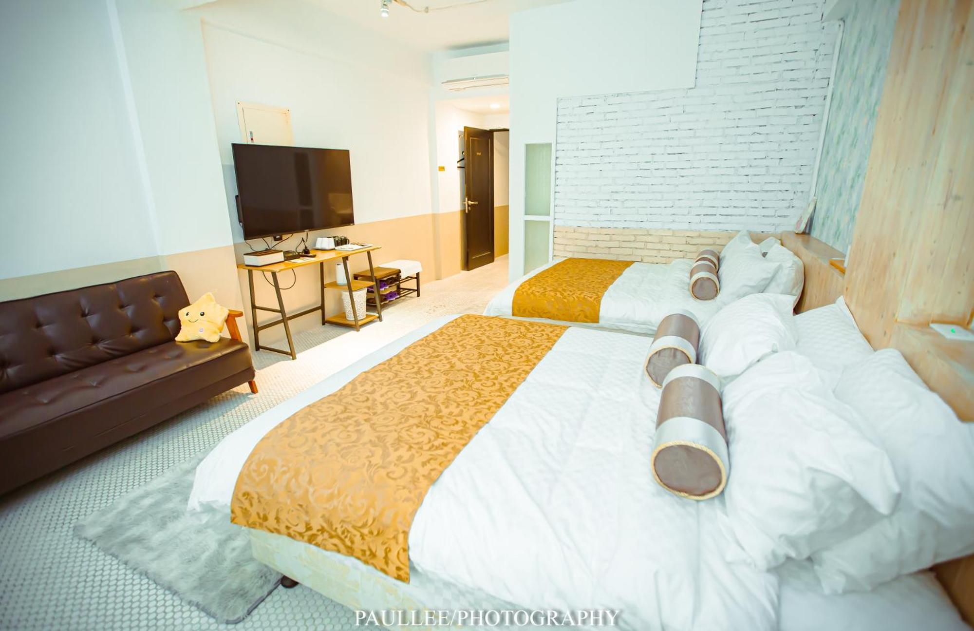 白狗公寓amo B&B市區金三角 東大門夜市 Hualien stad Exteriör bild