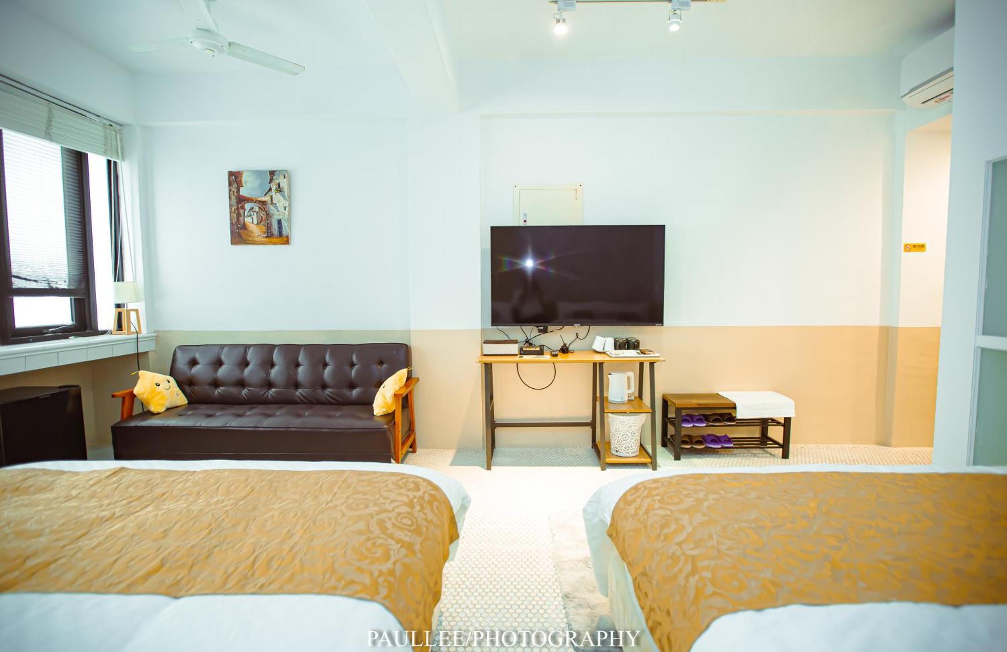 白狗公寓amo B&B市區金三角 東大門夜市 Hualien stad Exteriör bild