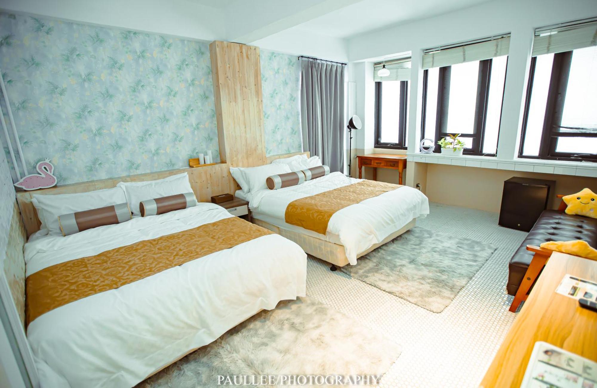 白狗公寓amo B&B市區金三角 東大門夜市 Hualien stad Exteriör bild